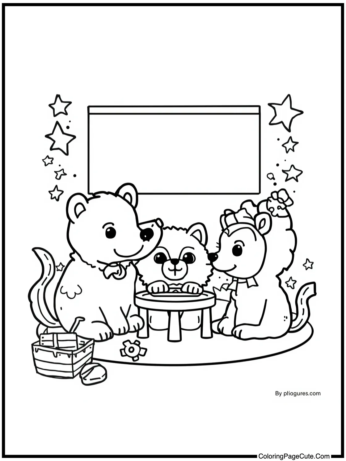 having a movie night