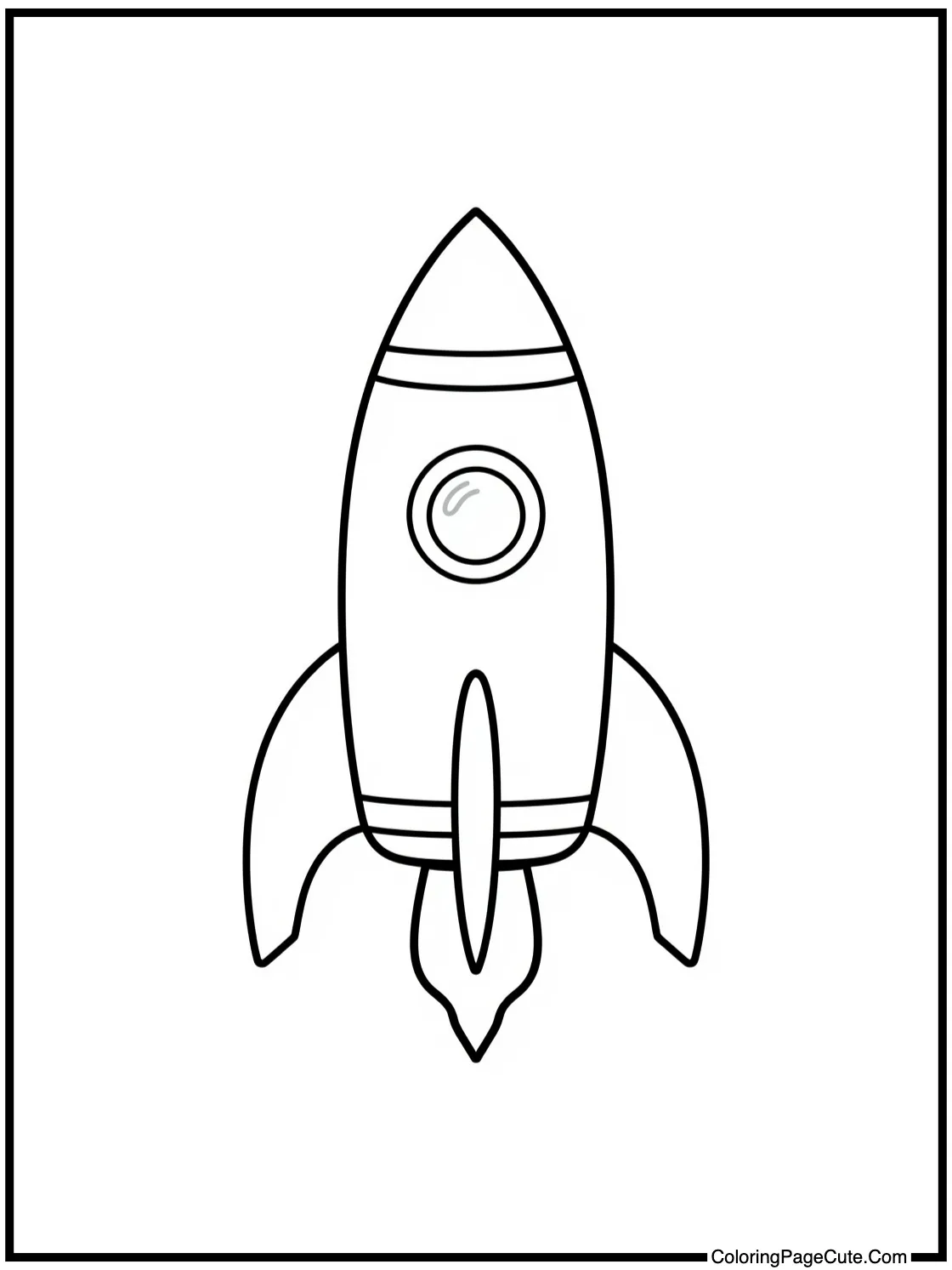 A Rocket Ship (Crayon Body)