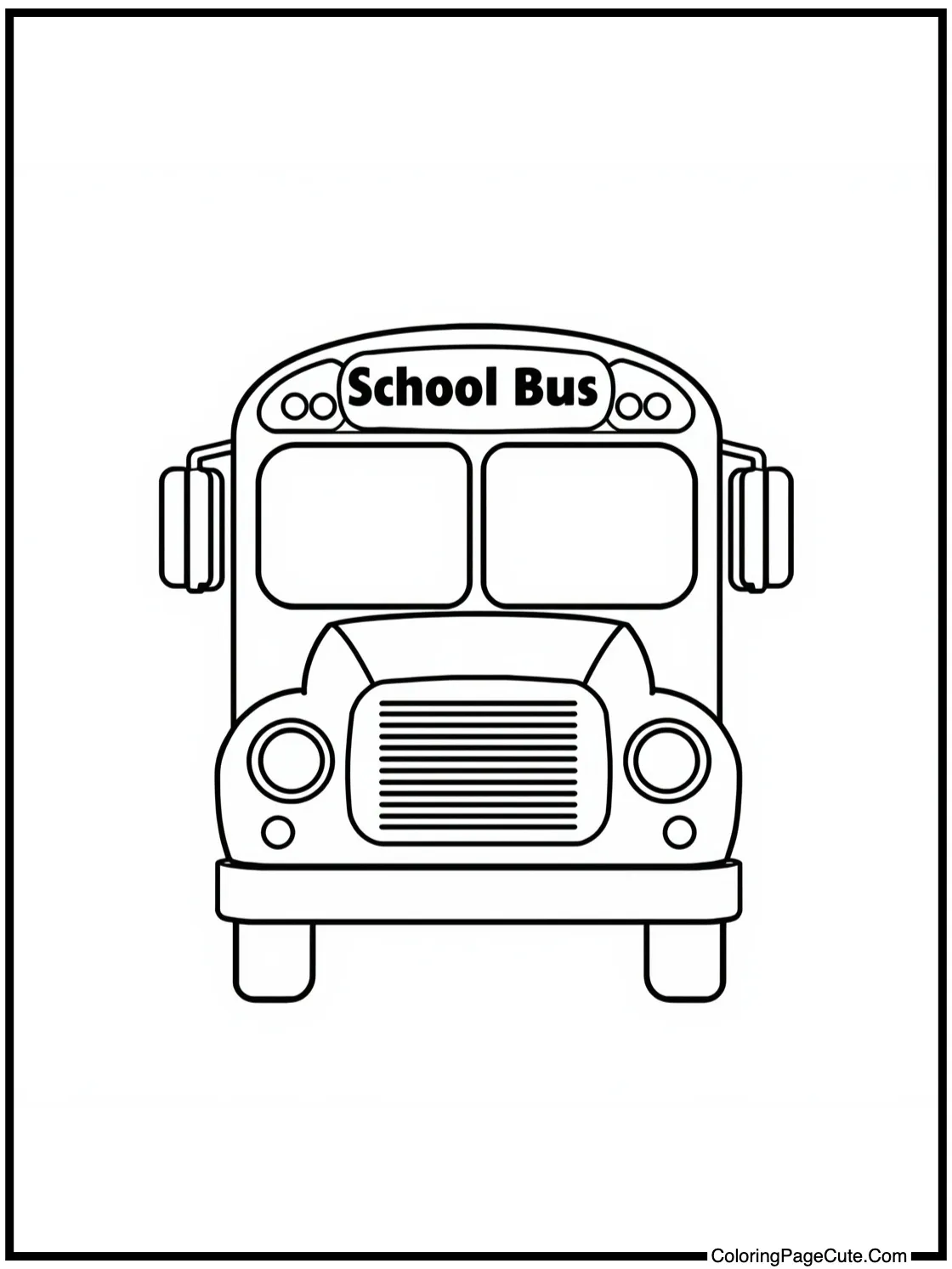 A Crayon Box as a School Bus