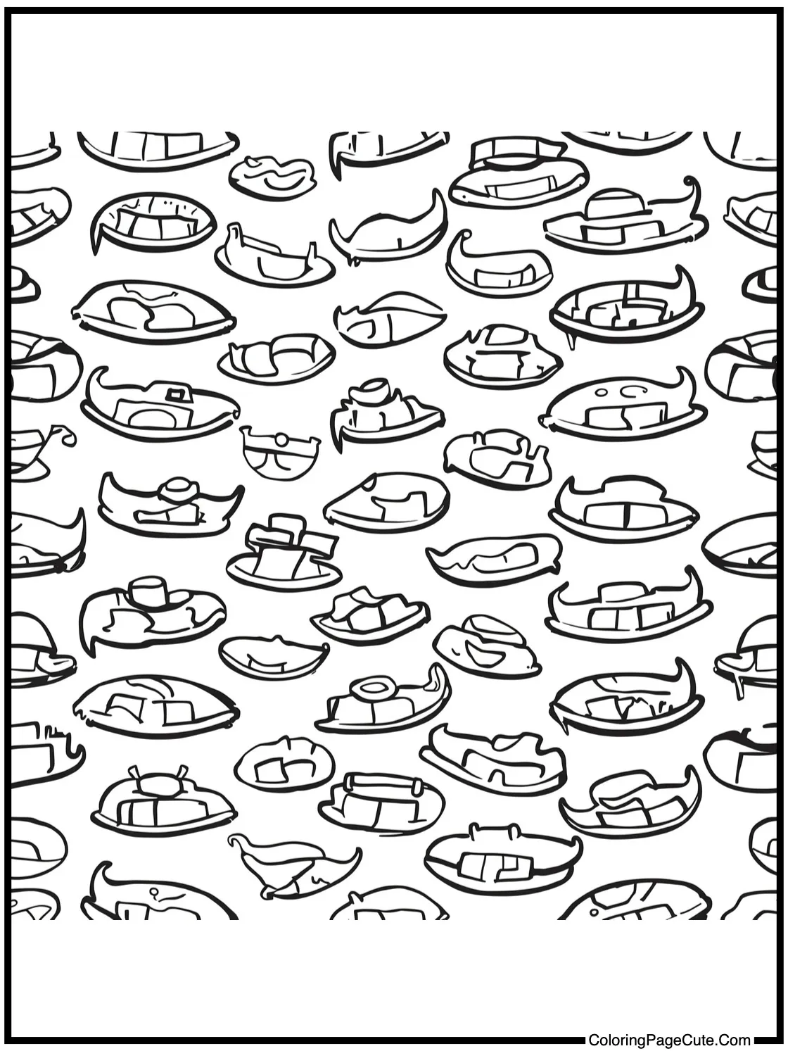 A Pattern of Marker Caps