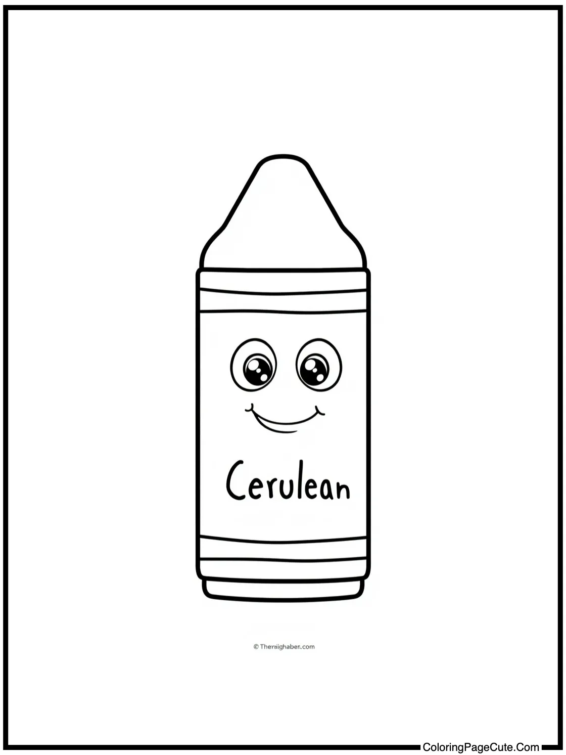 Crayon Character (e.g., "Cerulean")