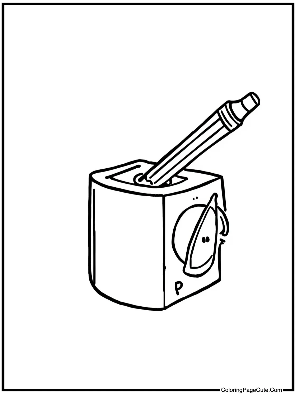 A Pencil Sharpener (for Crayons)