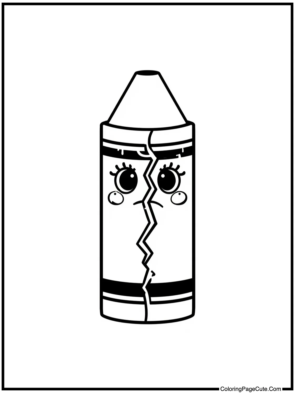 A Broken Crayon (Sad)