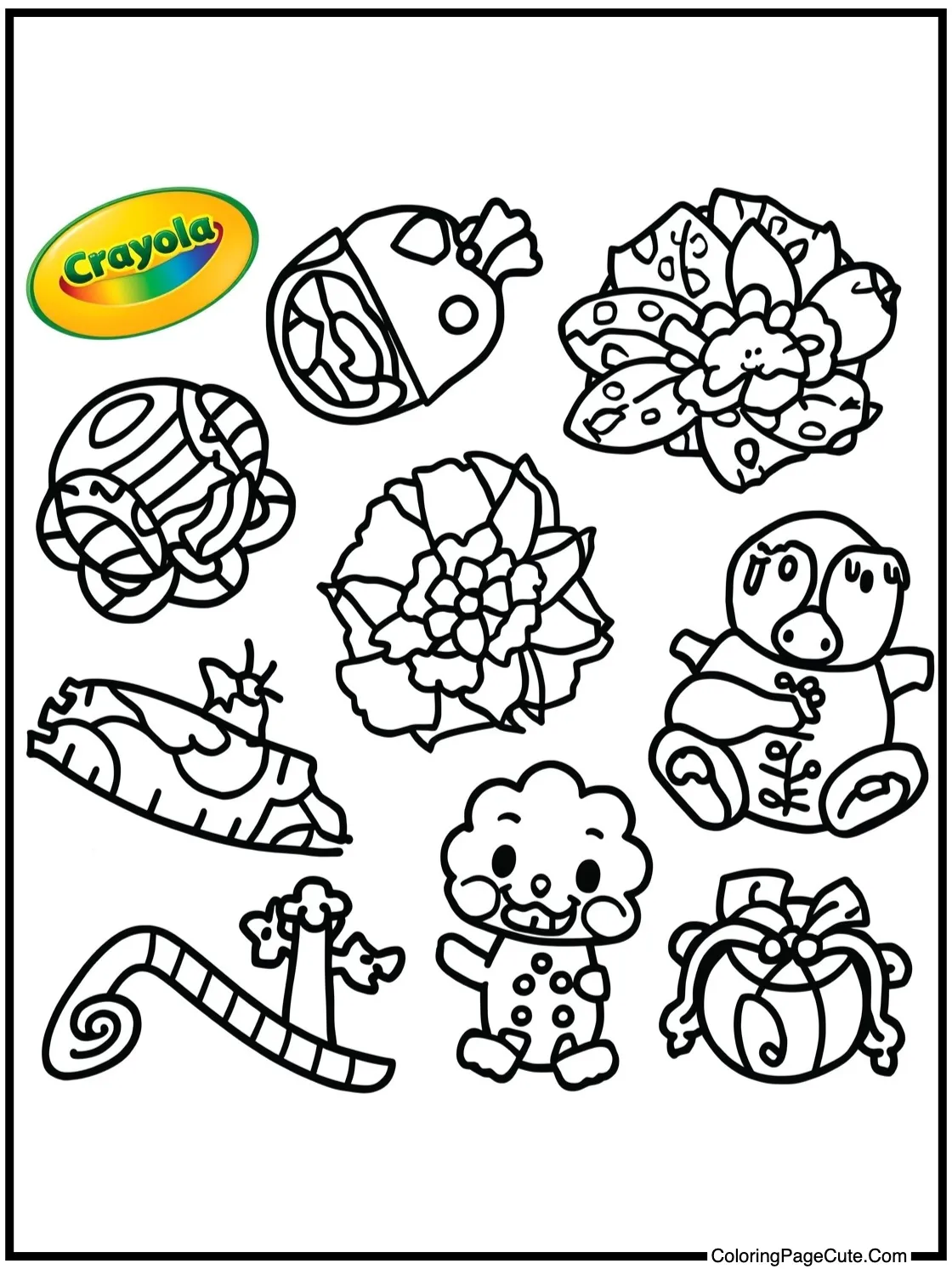 A Coloring Book (Crayola Brand)