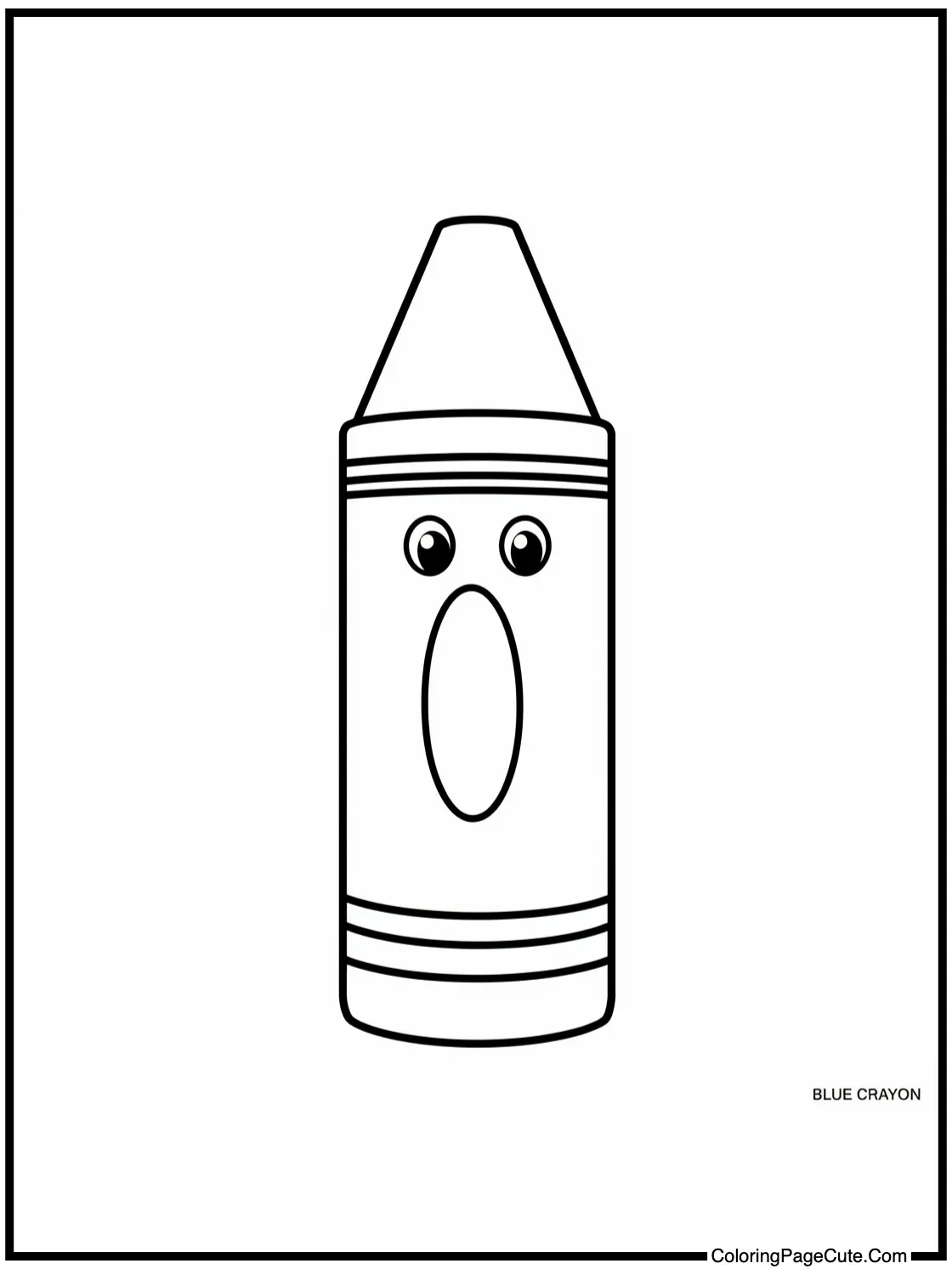 "Blue Crayon" Character