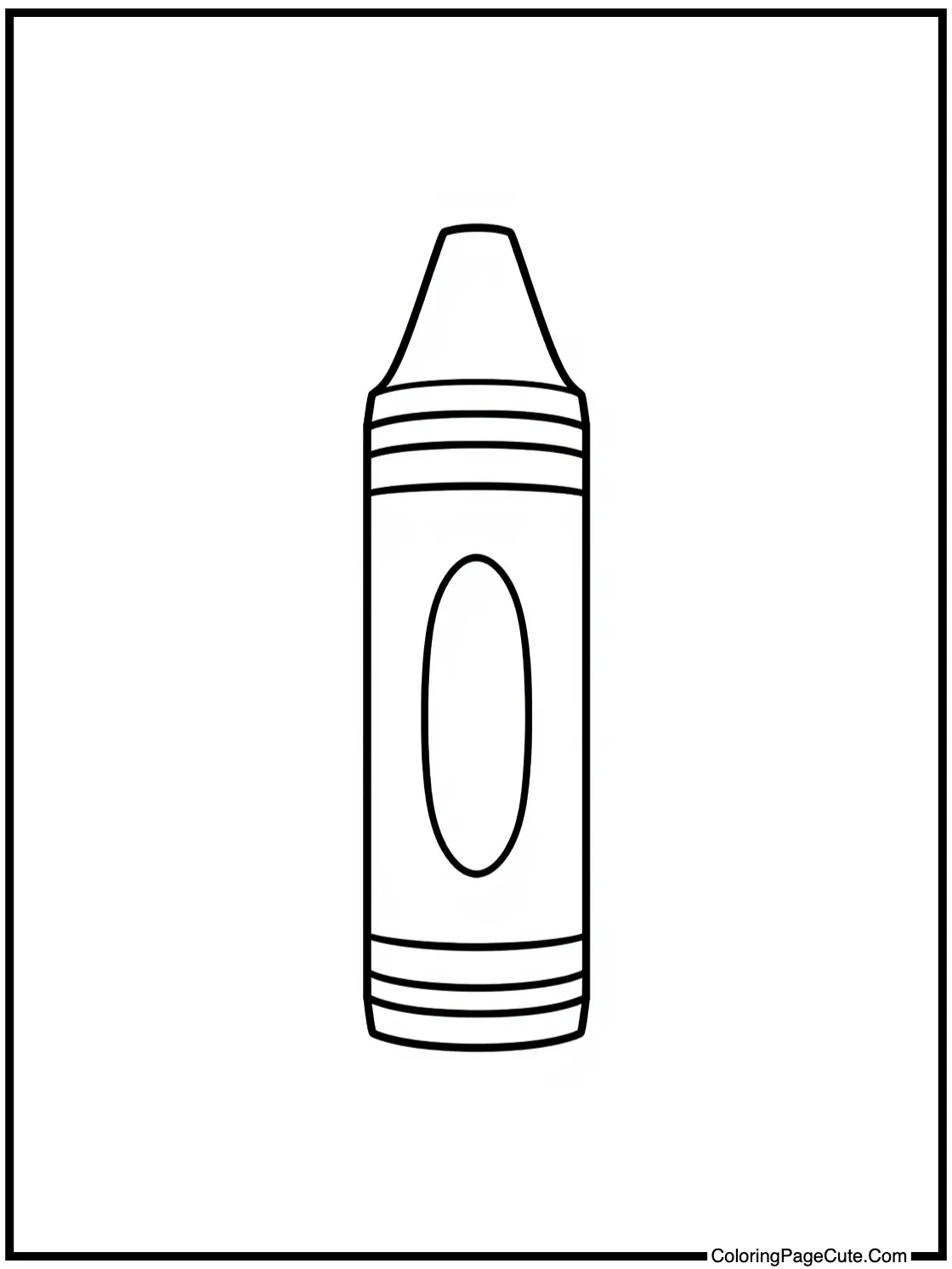 A Crayon Person (Stick Figure)