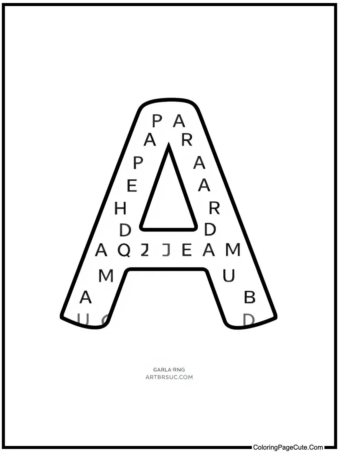 A Crayon Word Search (Simple)