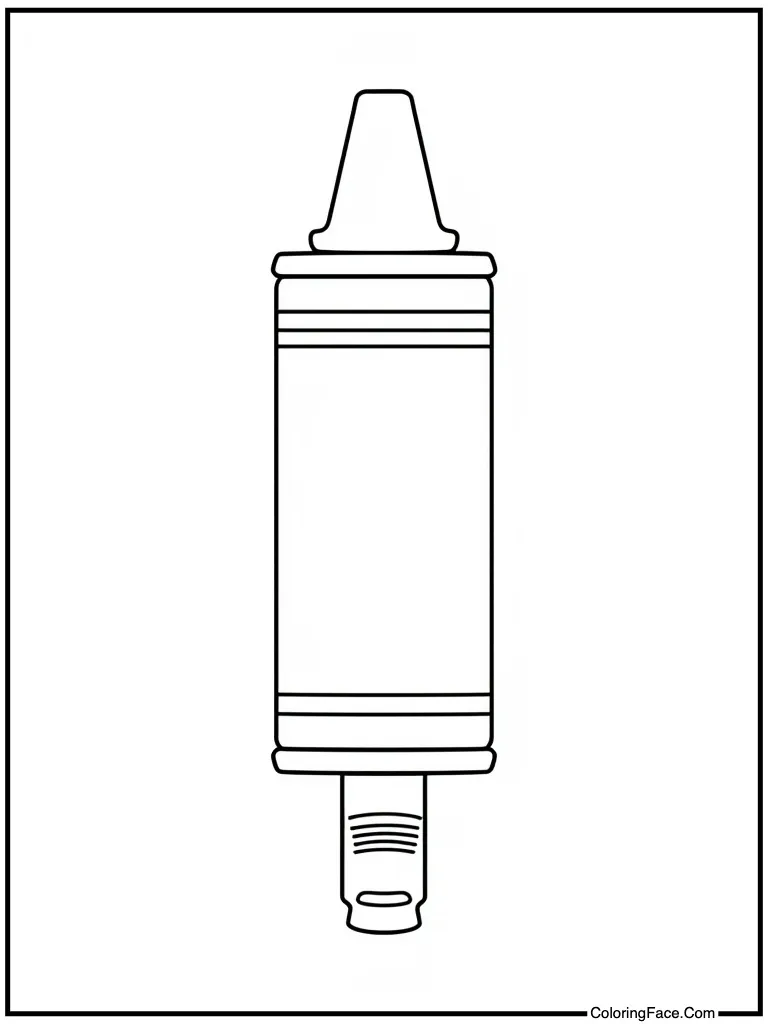 Glue stick sticky top
