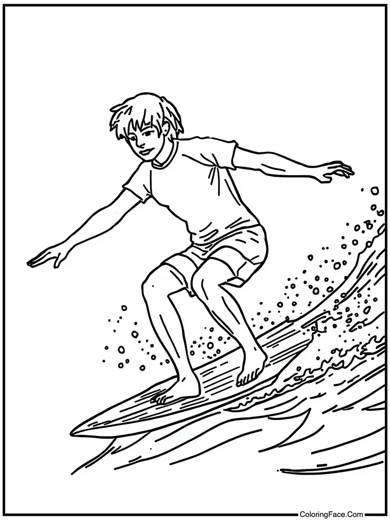 Figure surfing on paper