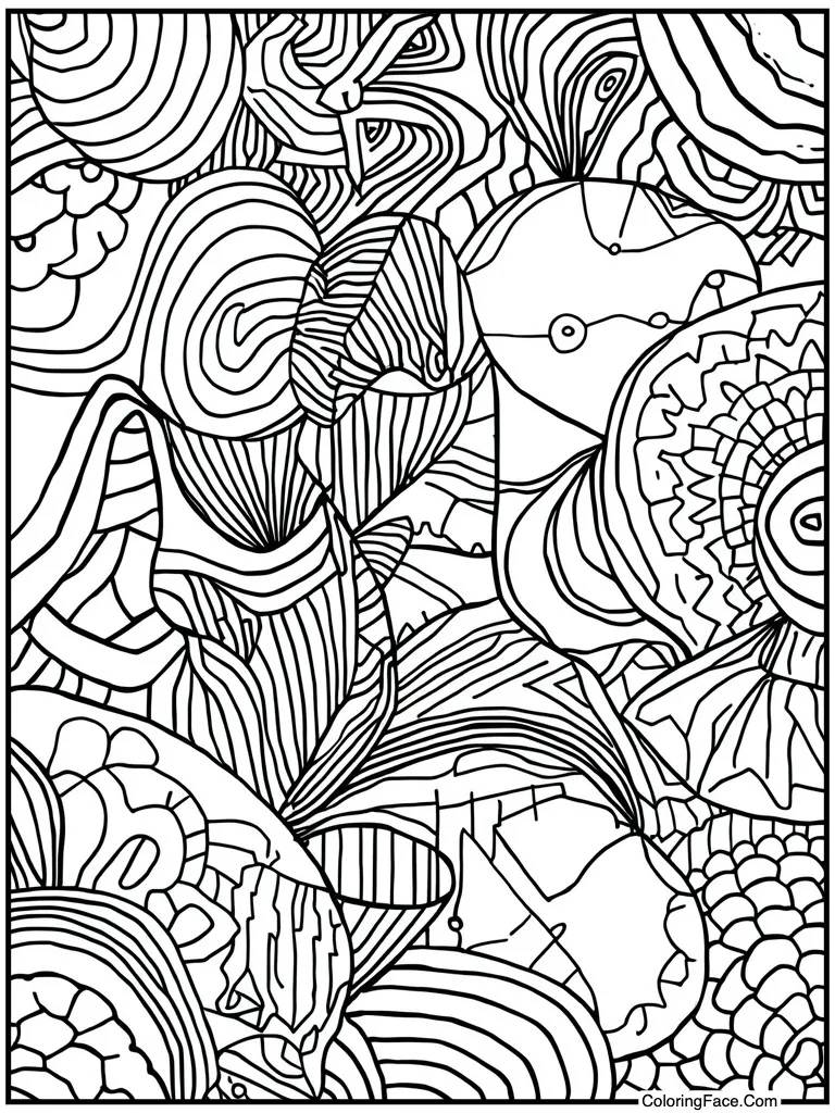 Abstract modern art style