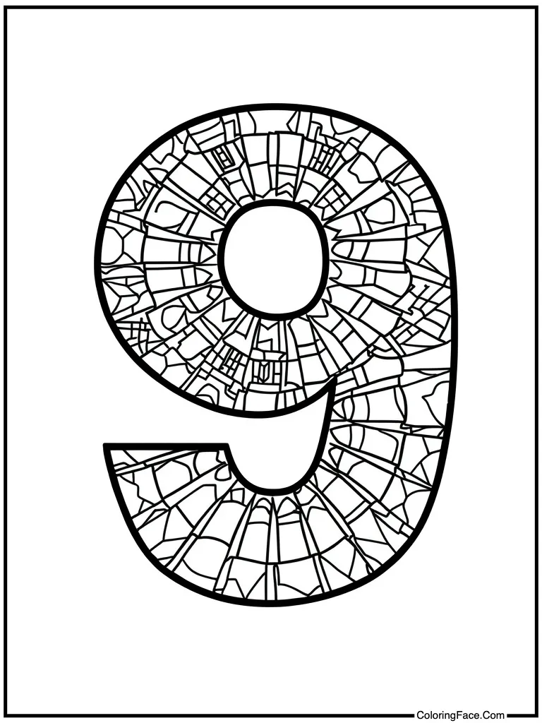 Numbers one through ten