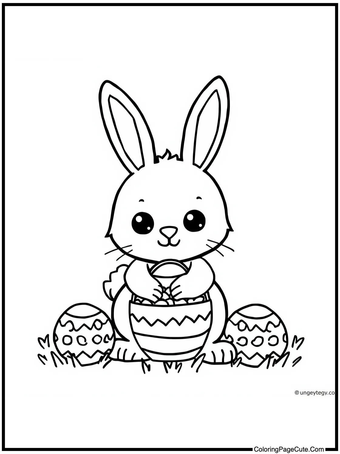 collecting Easter eggs