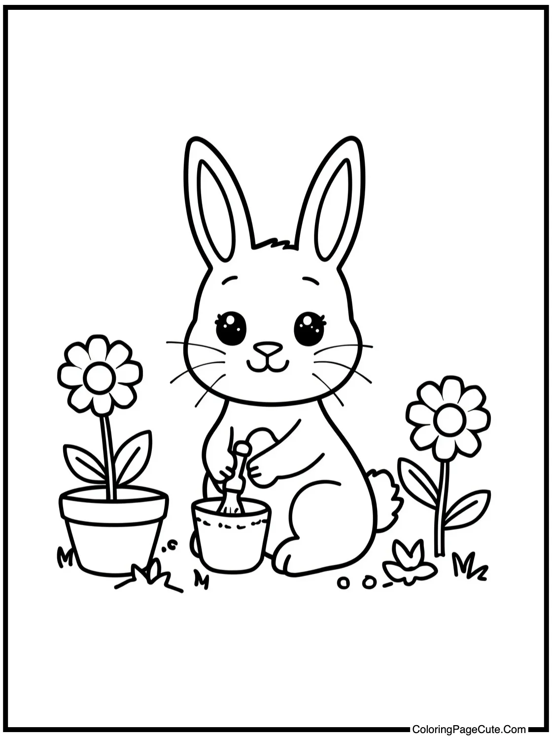 gardening with flowers