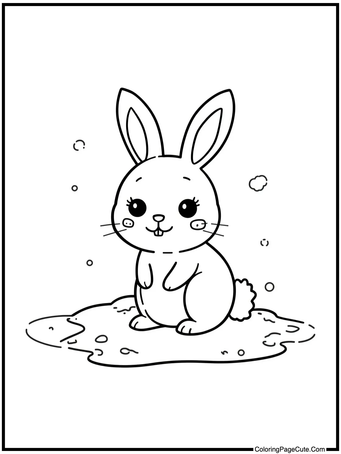 splashing in puddles