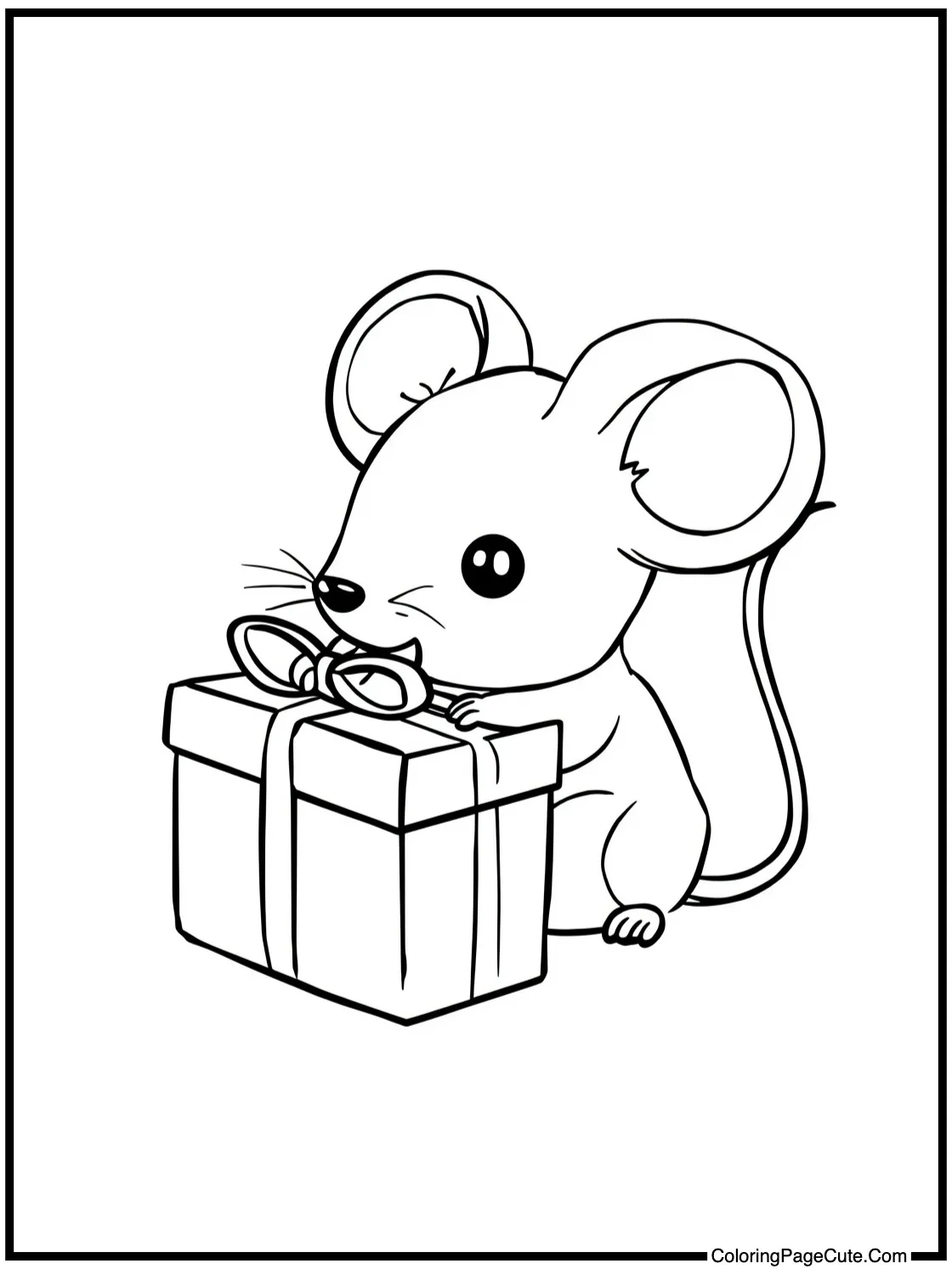 little mouse unwrapping