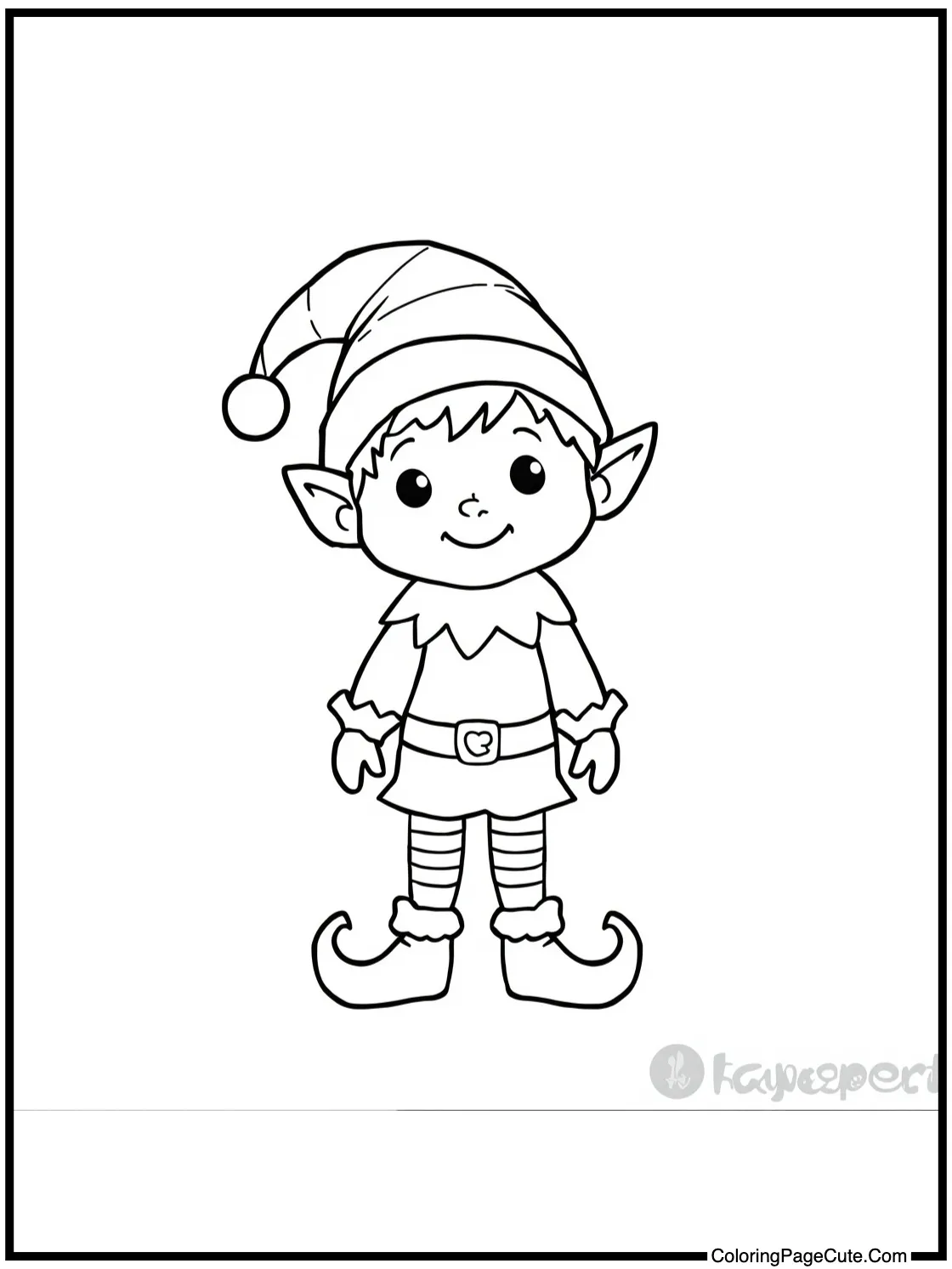 cheerful little elf