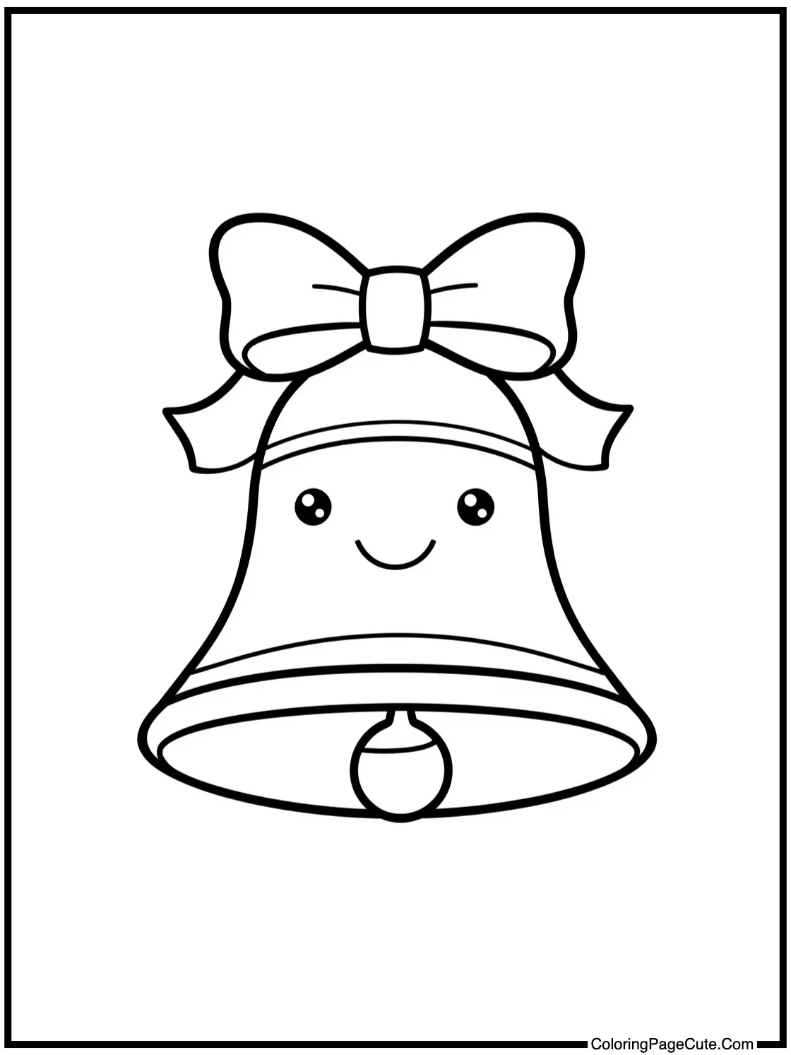 happy Christmas bell