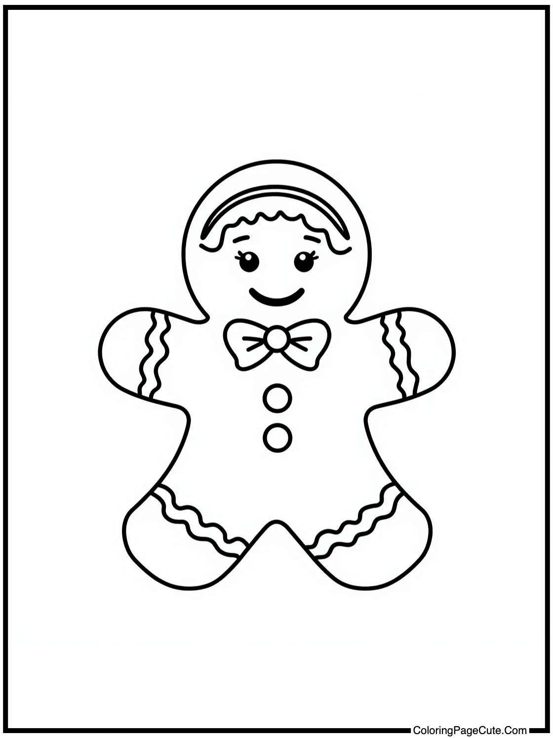 sweet gingerbread cookie