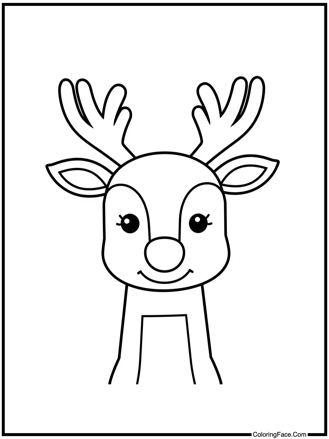 happy Rudolph nose