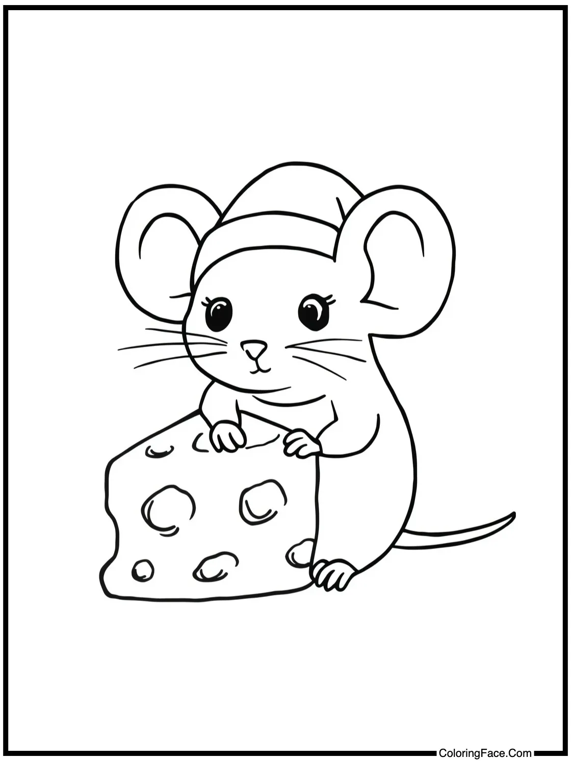 mouse with cheese