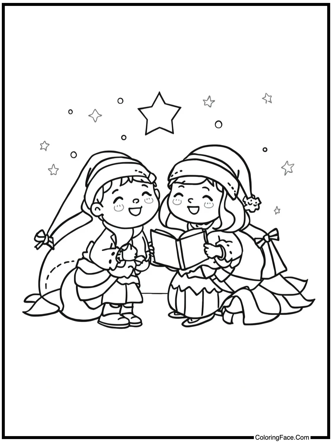 joyful singing together