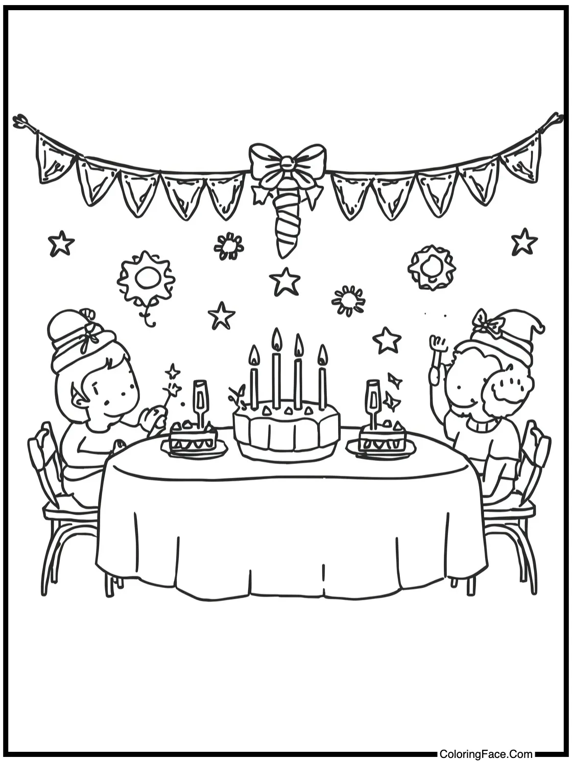 festive holiday feast