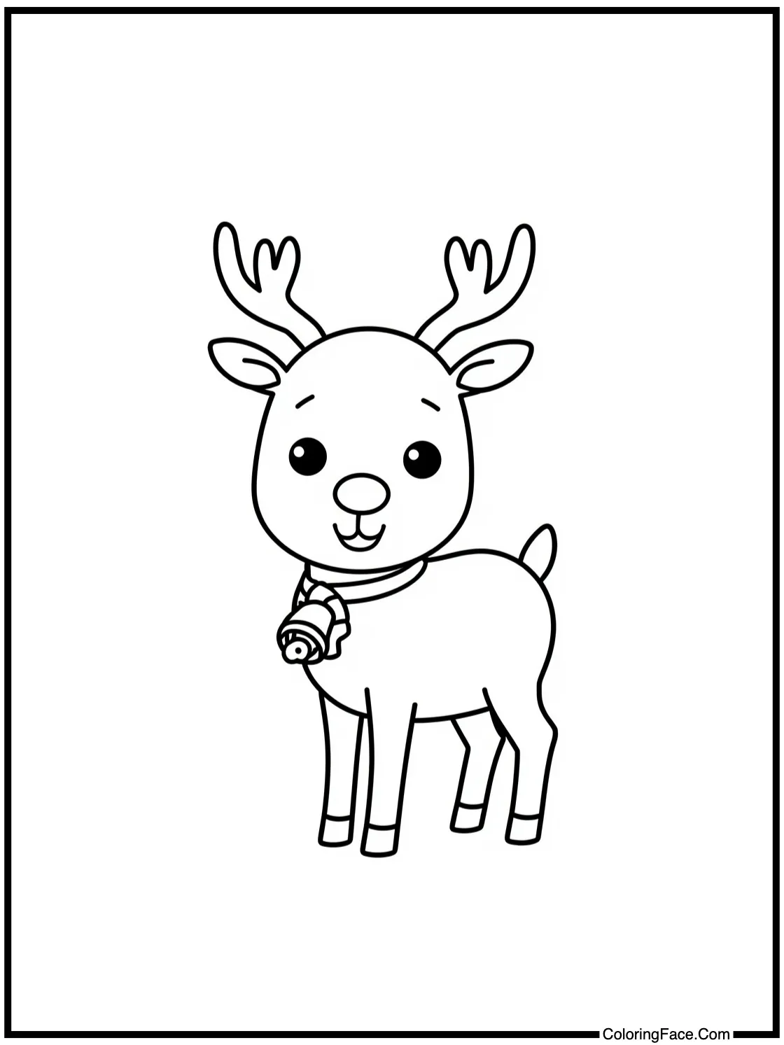 reindeer with bells