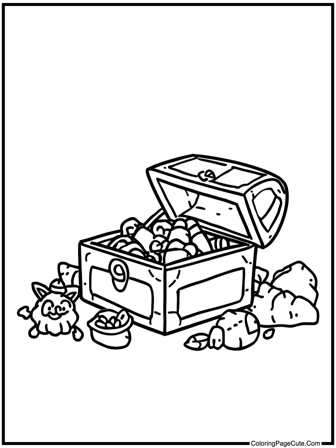 discovering a treasure