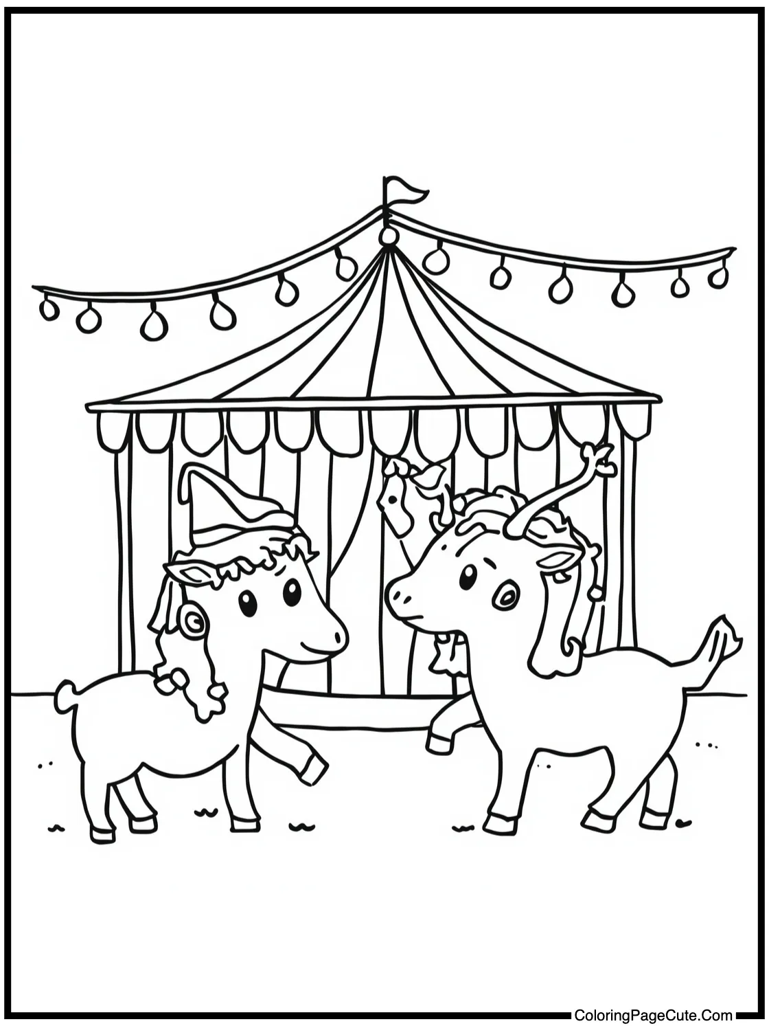 enjoying the carnival