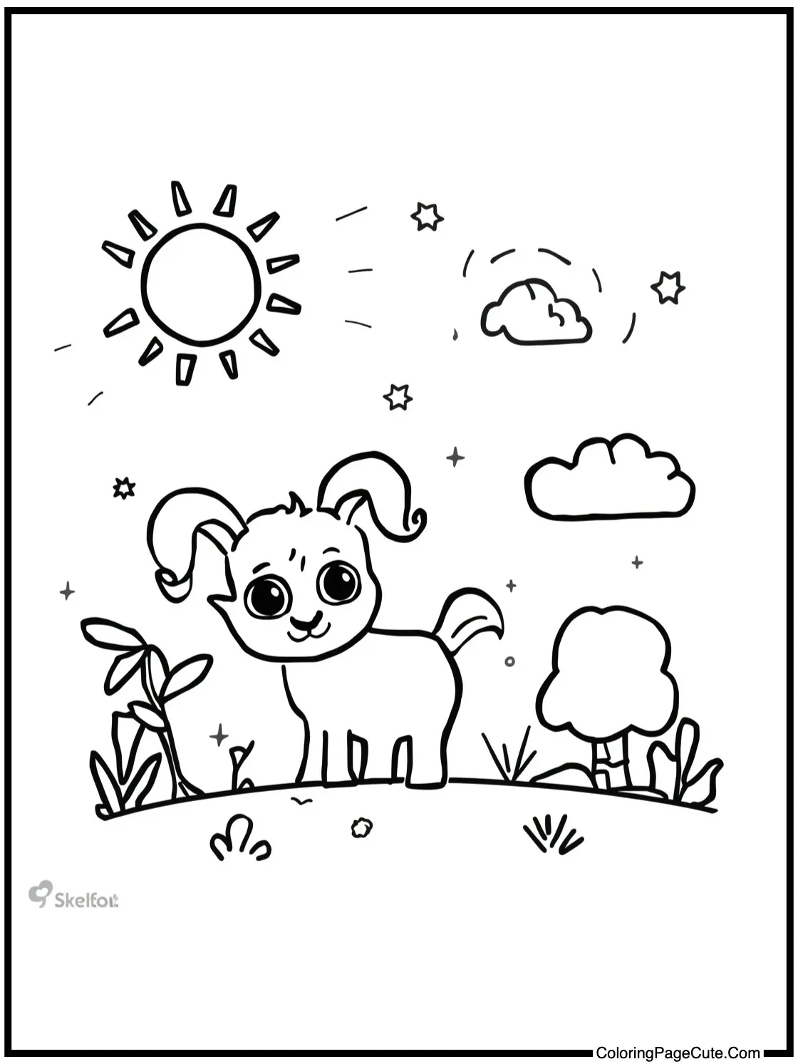 enjoying the sunshine