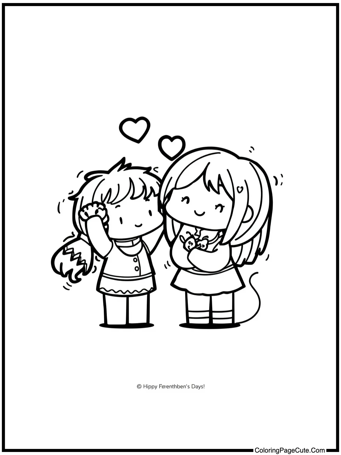 showing a love letter