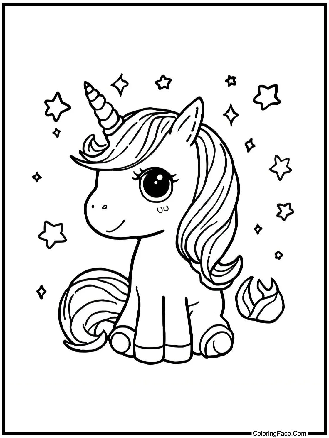 of a sparkling castle.