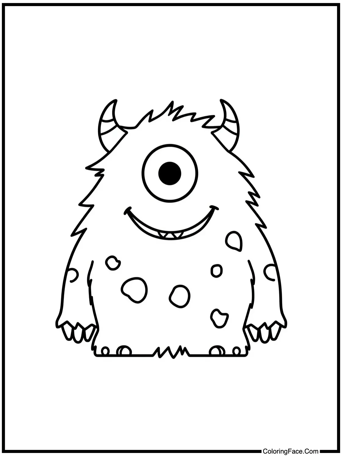 of a friendly monster.