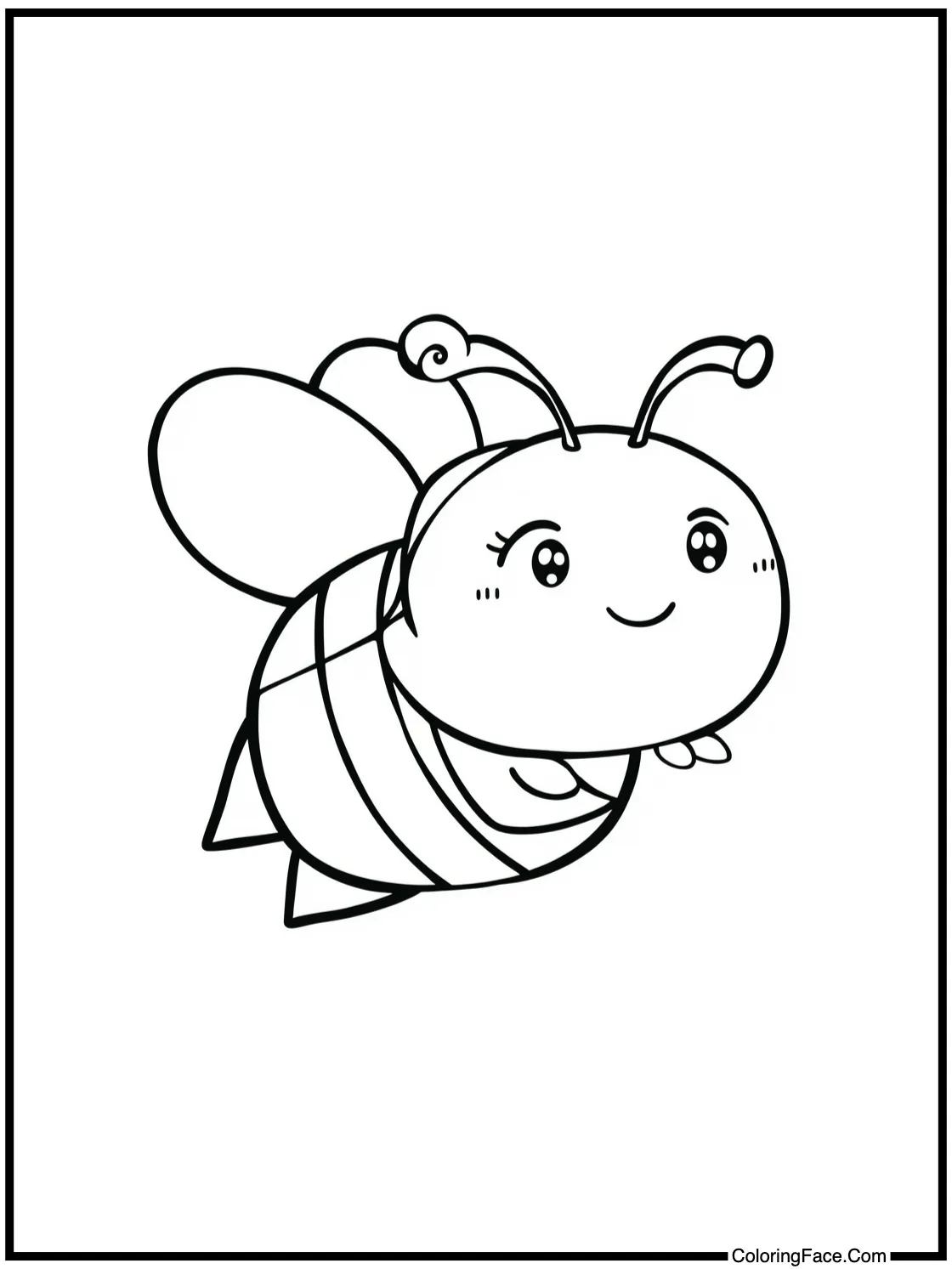 with a chirping bird.