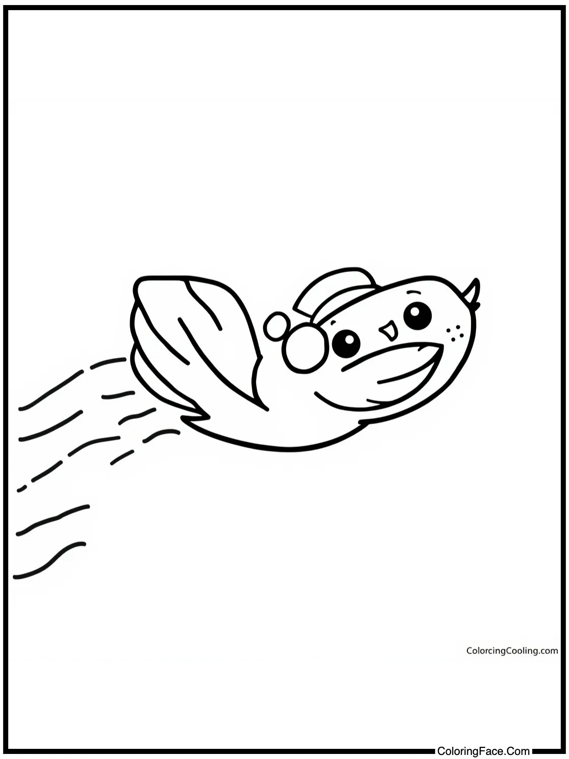 of a blooming flower.