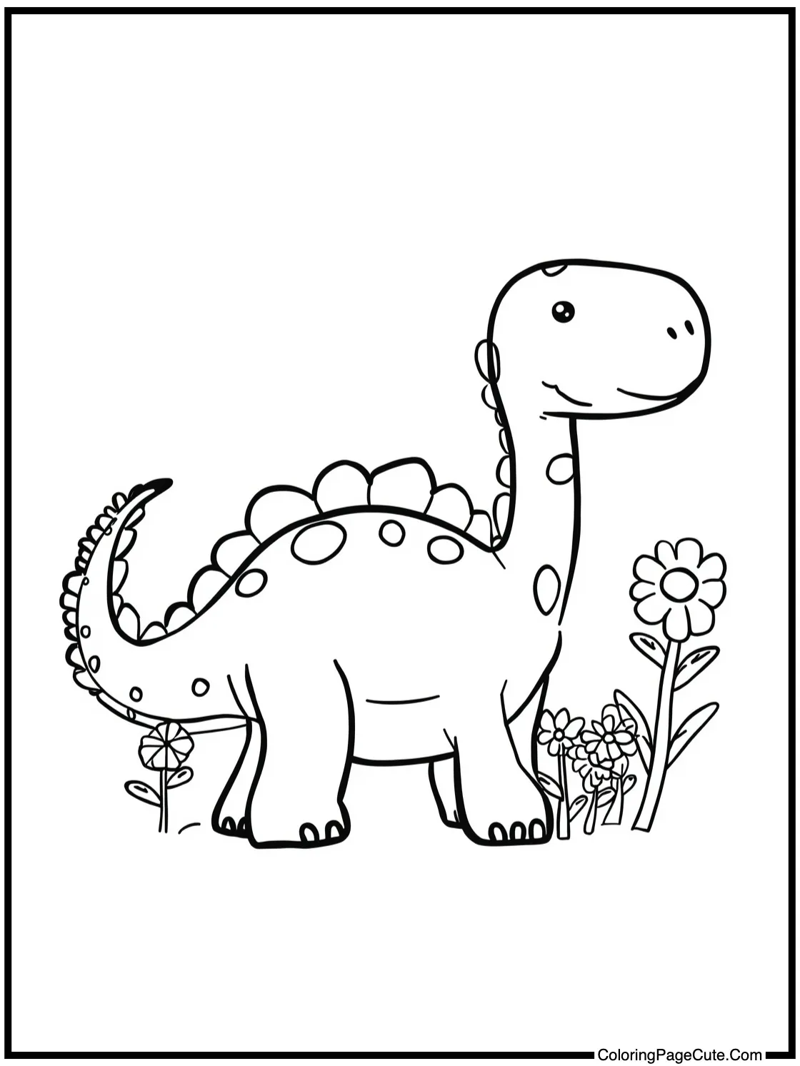 collecting pretty flowers