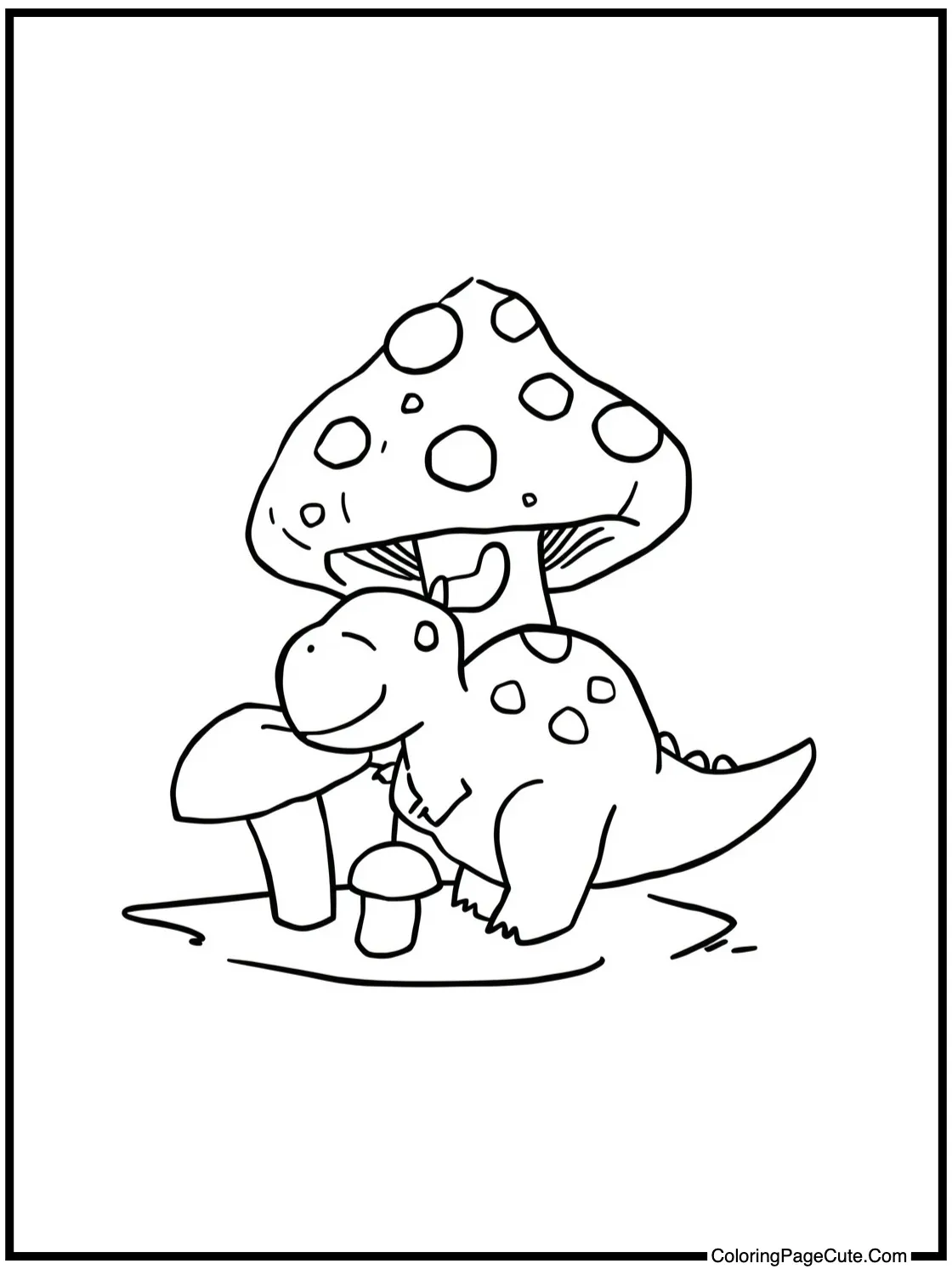 finding a mushroom