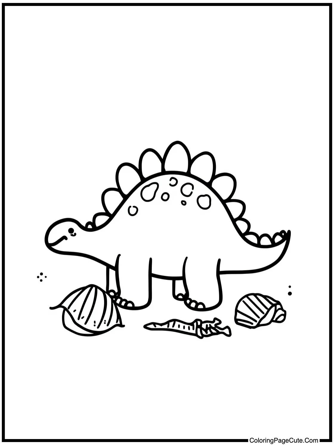 collecting seashells