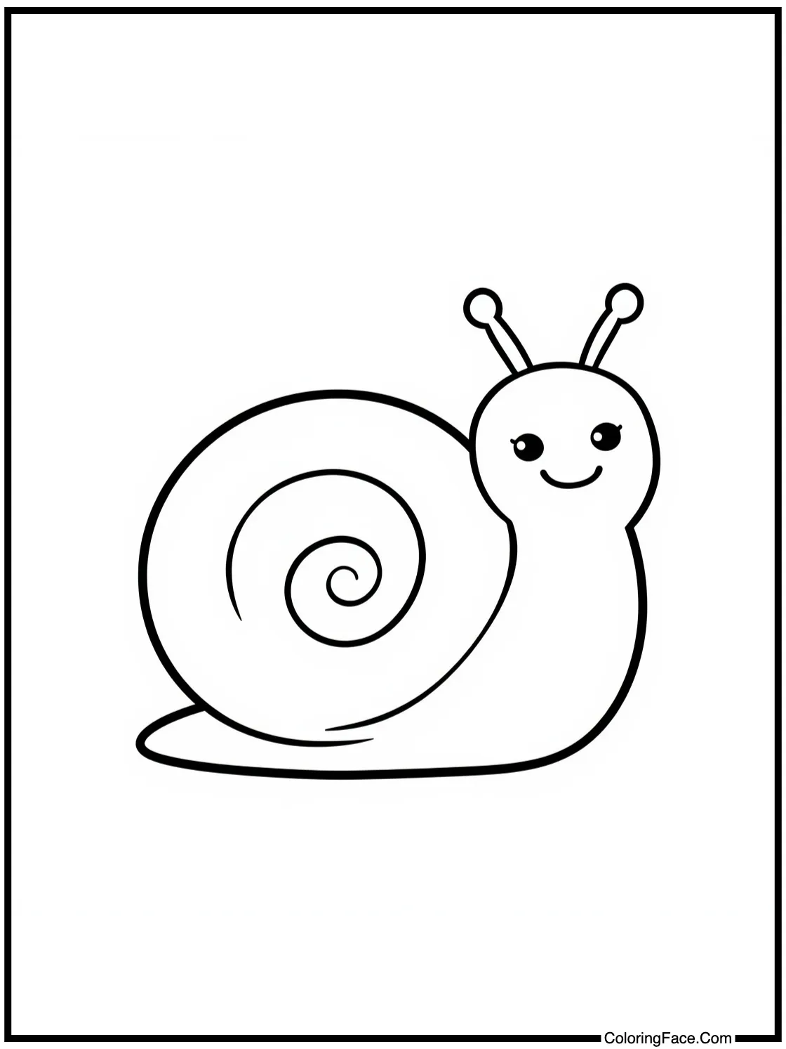 happy snail