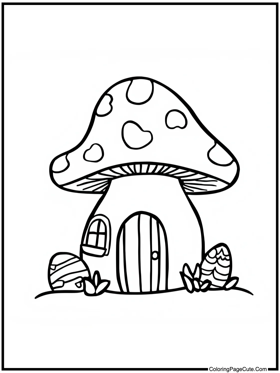 mushroom house