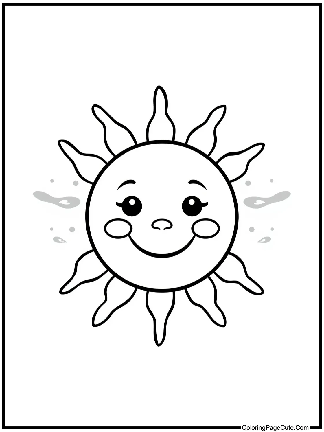 smiling sun