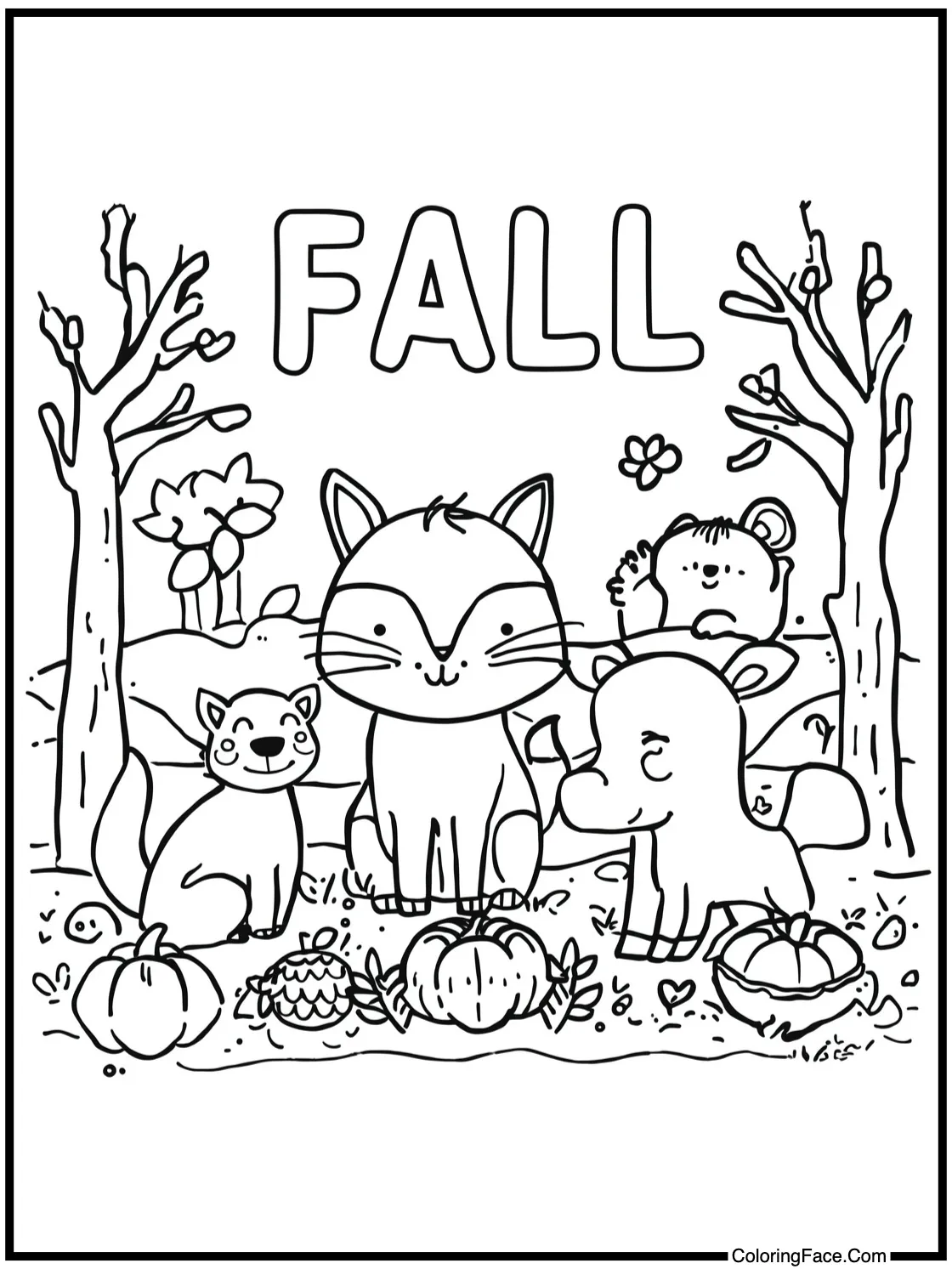 featuring woodland animals