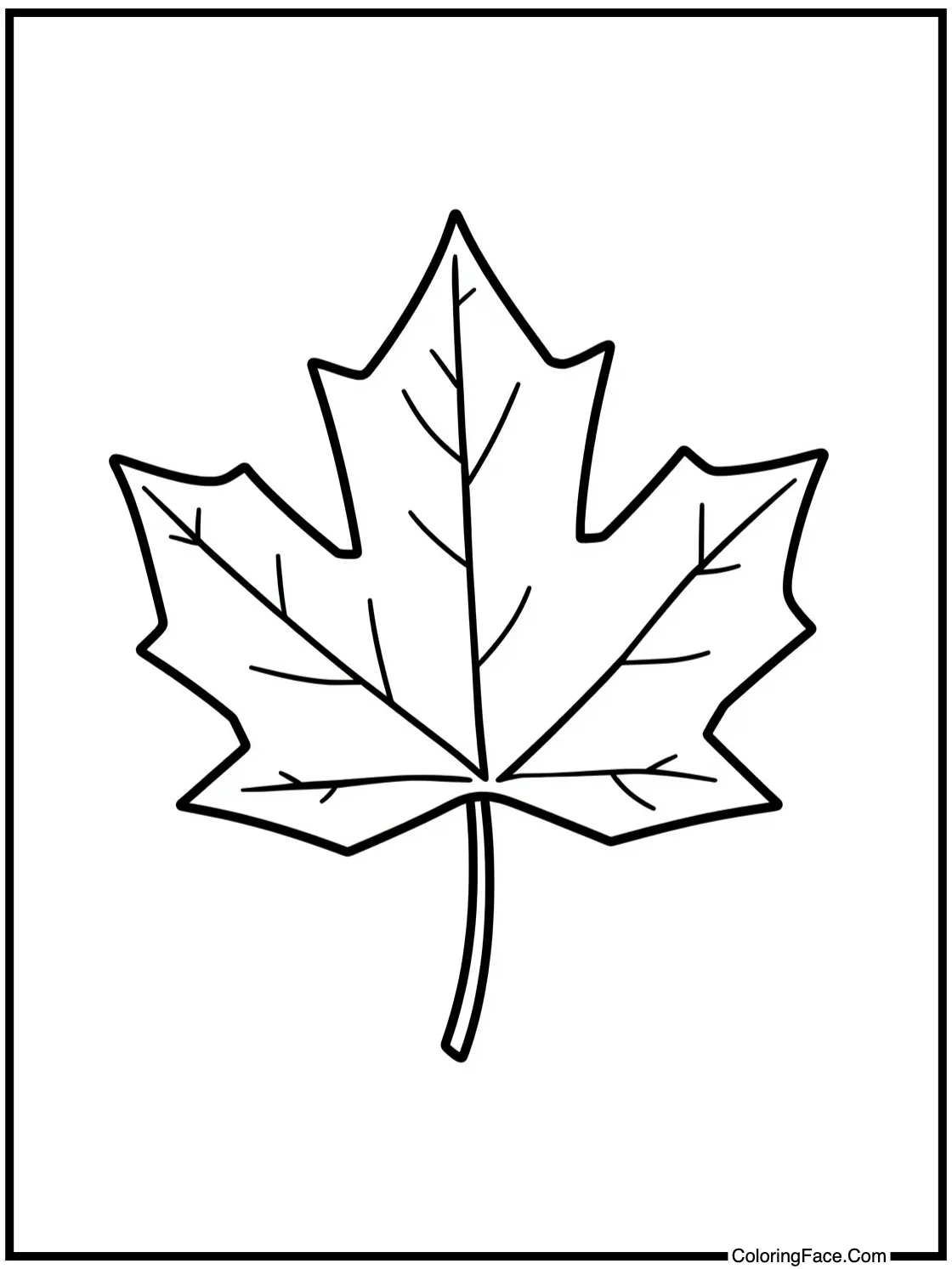 vibrant maple leaves