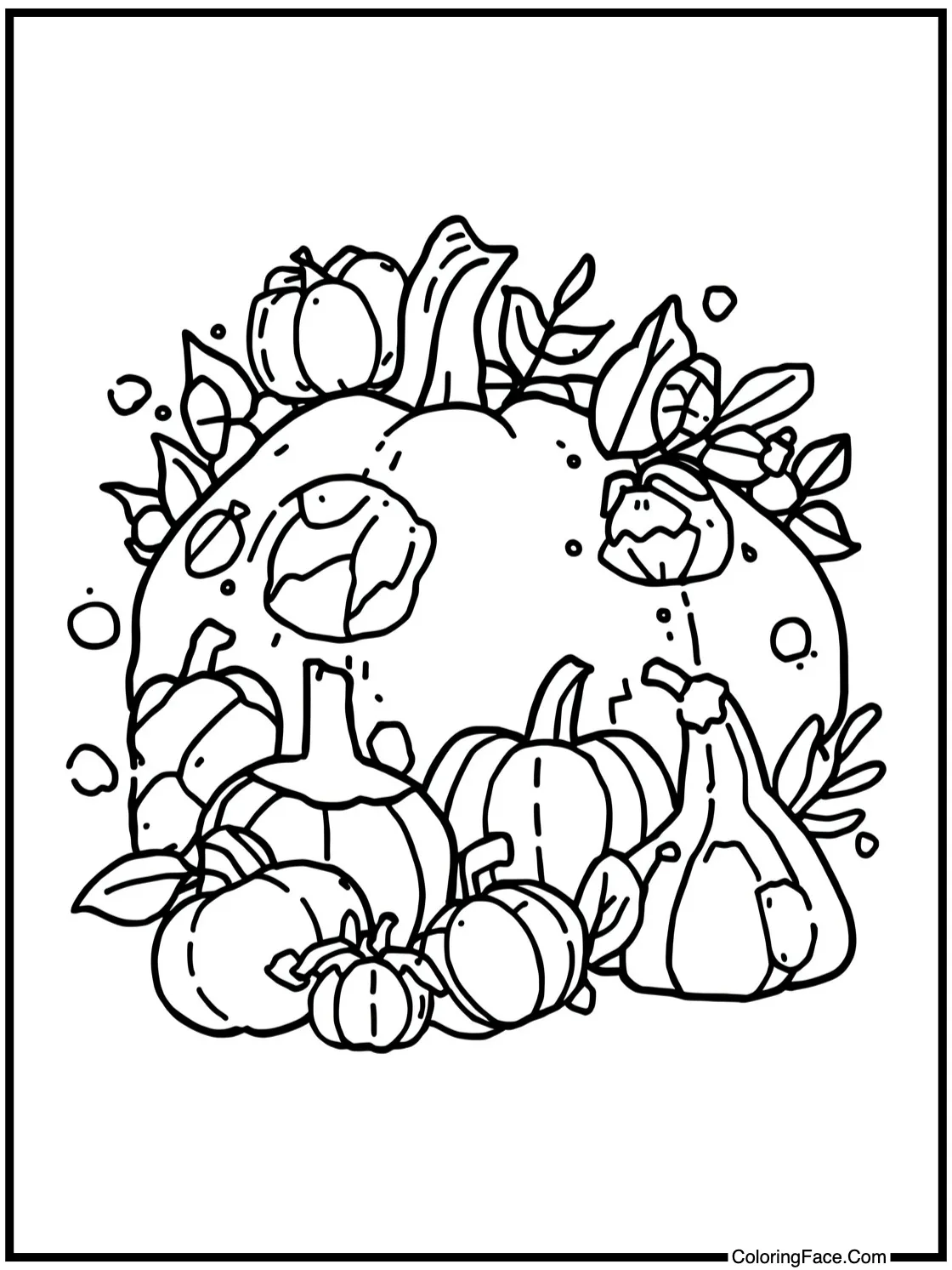 bountiful harvest display