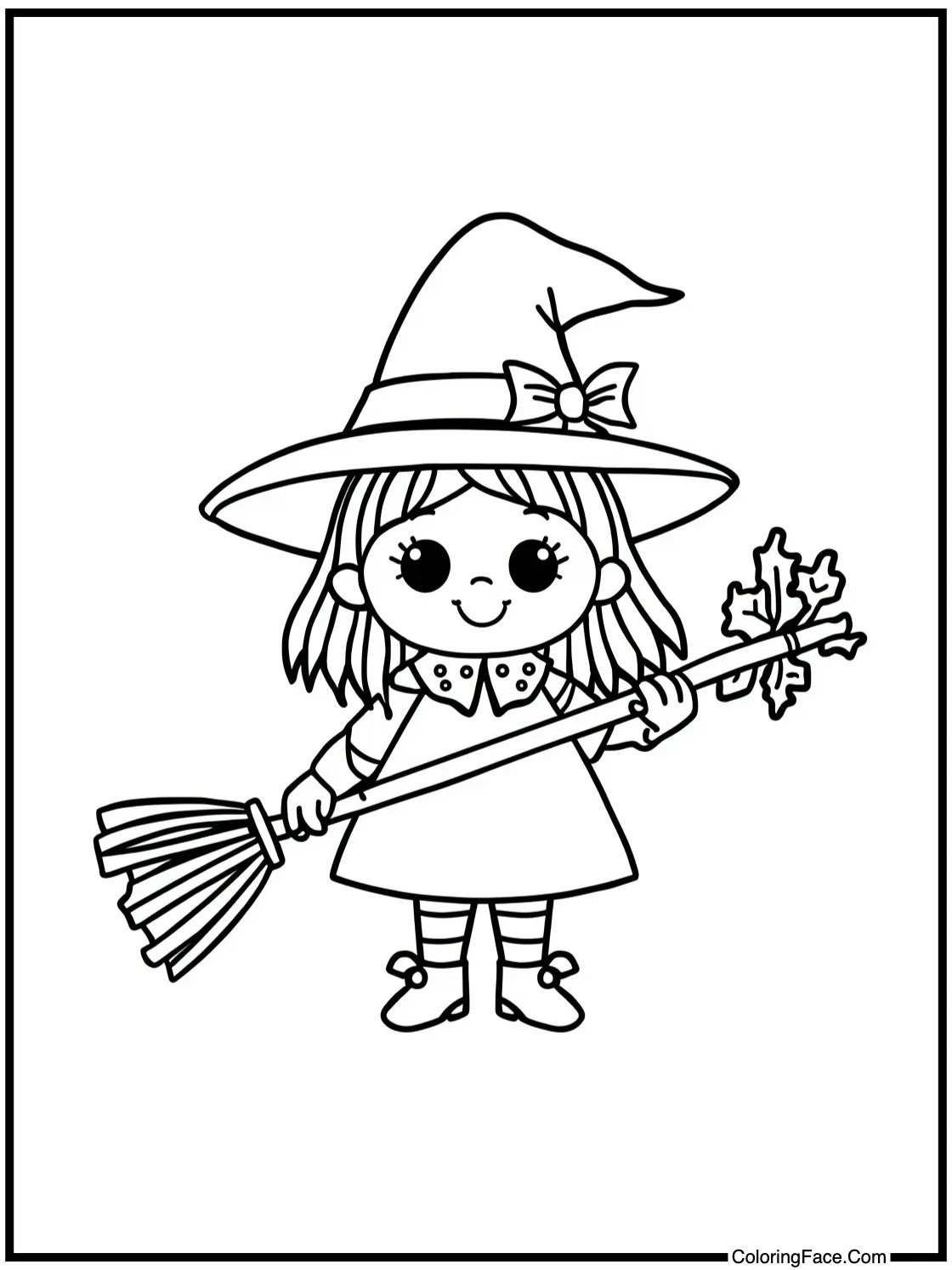 happy little witch