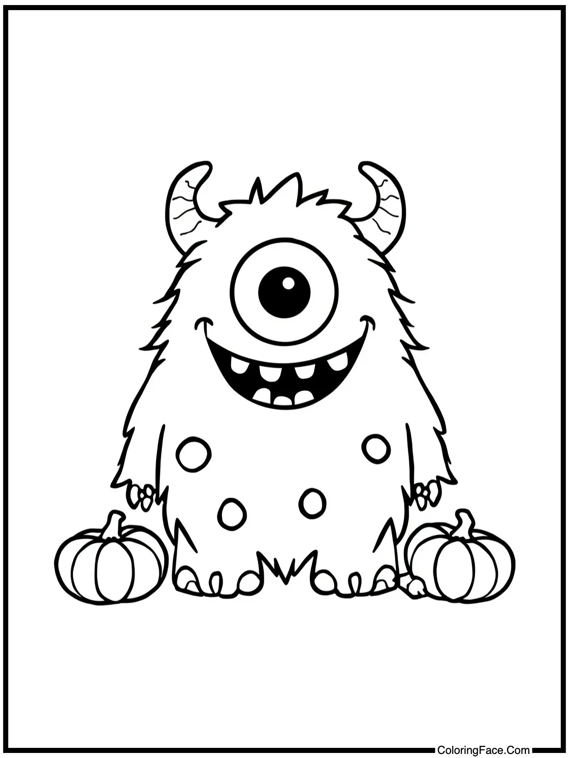 happy little monster