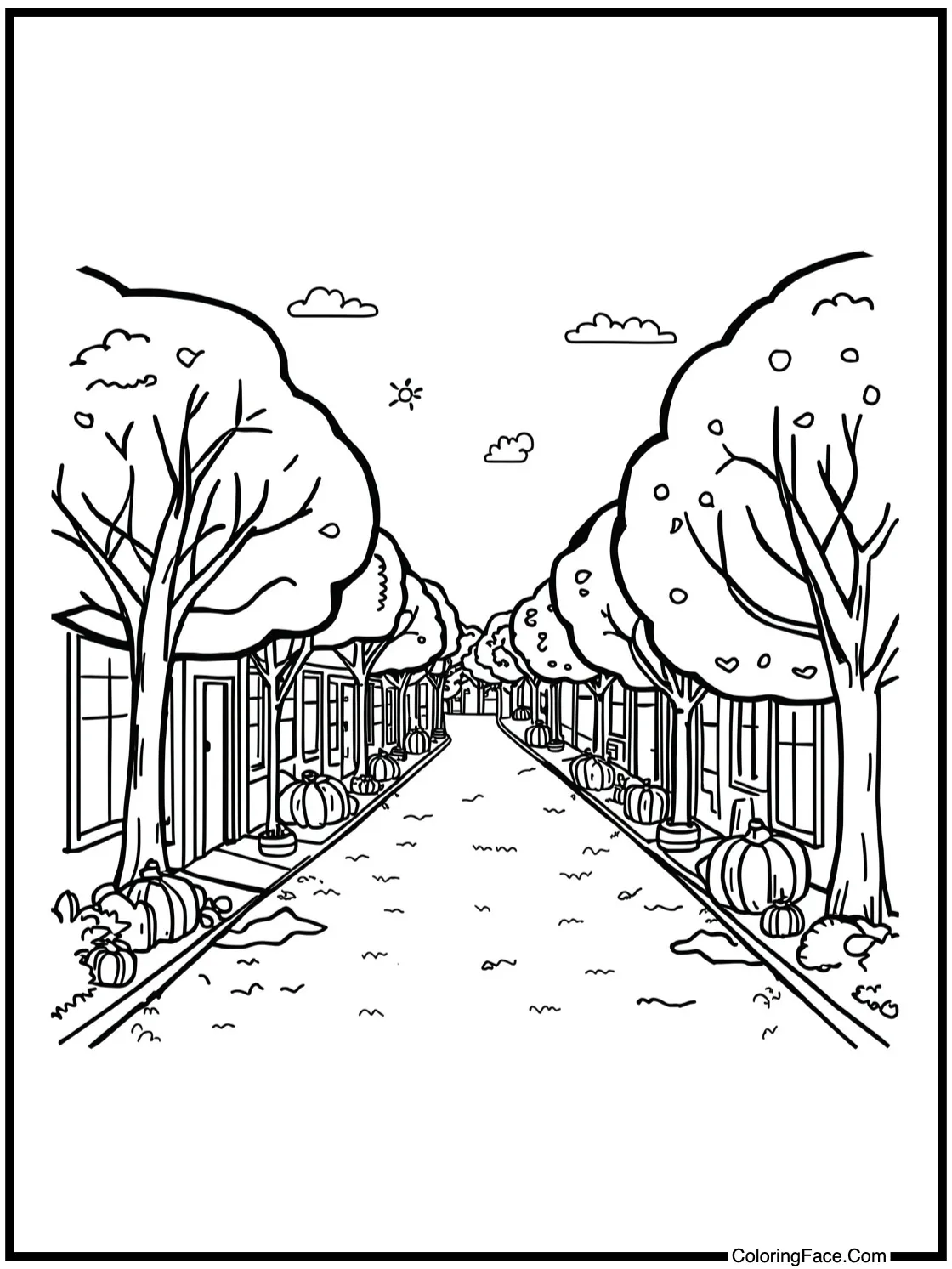 charming fall street