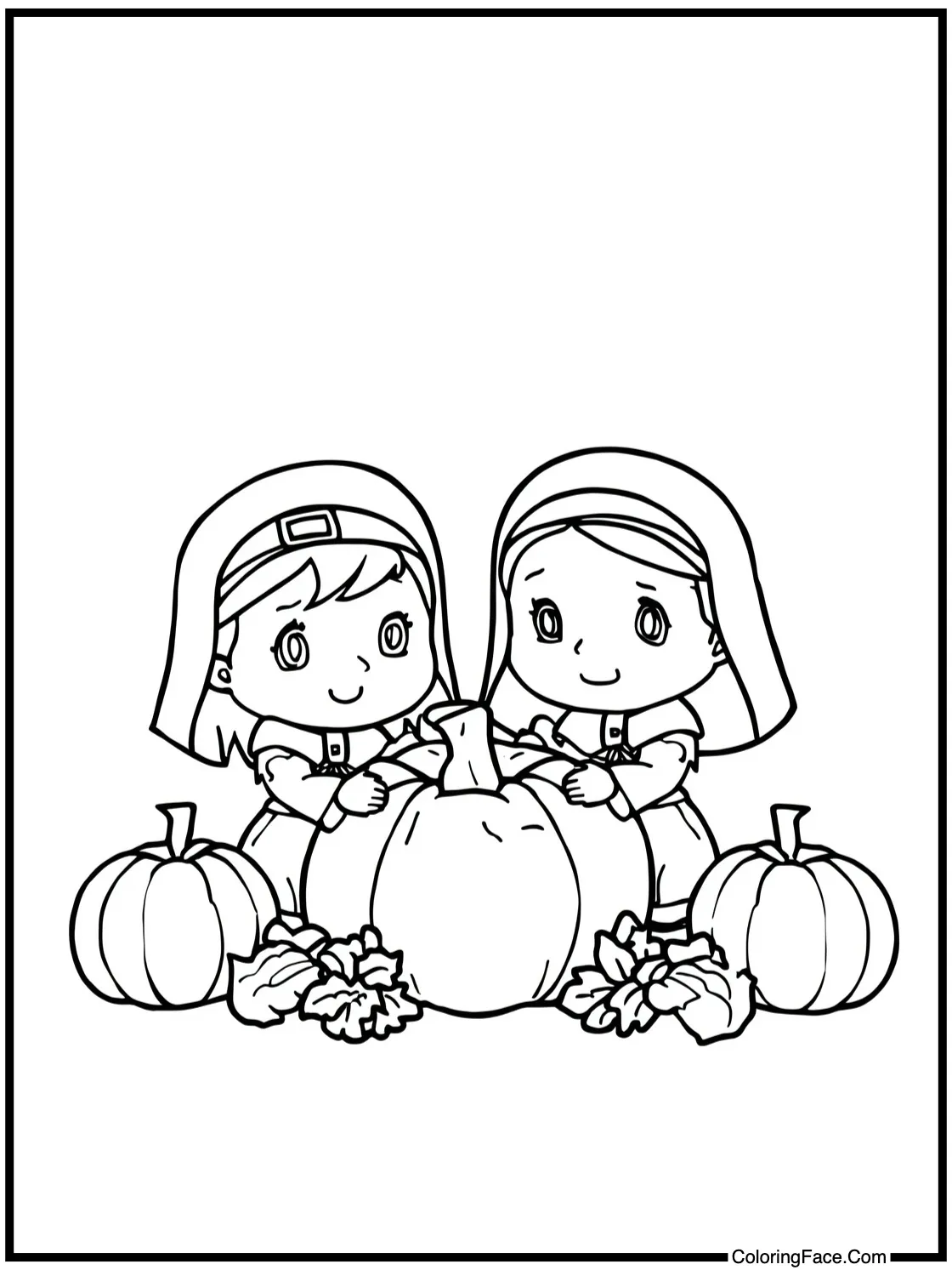 little pilgrims sharing