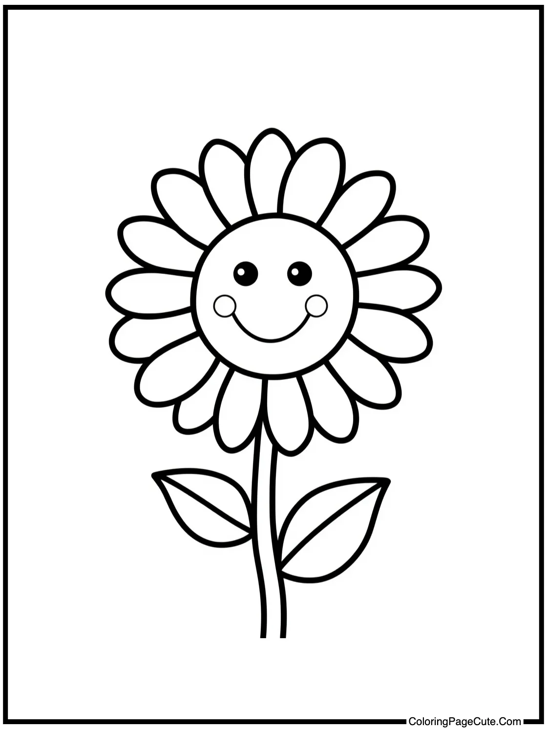 a happy sunflower