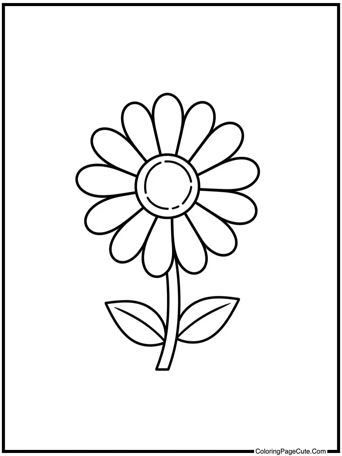 a dancing daisy